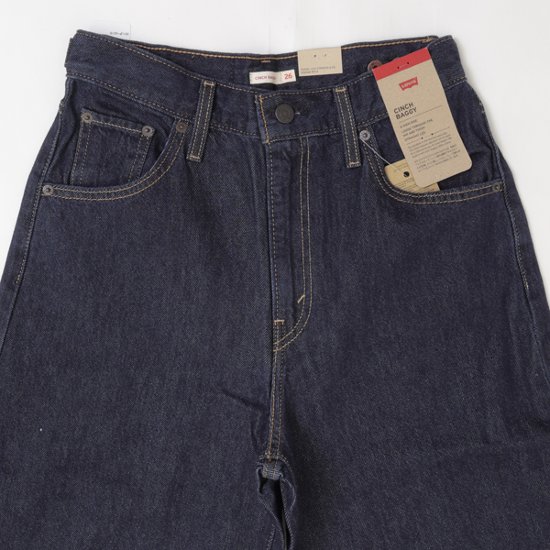 Lady Levi's  001UP-00 CINCH BAGGY バギー レディース ジーンズ ハイライズ  アジャスタ― 画像