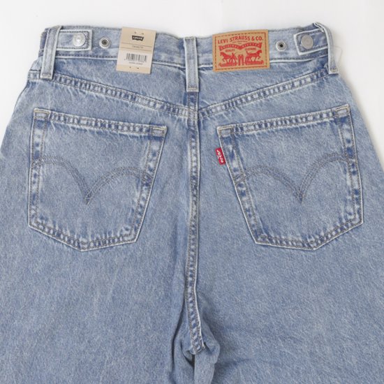 Lady Levi's  001UP-00 CINCH BAGGY バギー レディース ジーンズ ハイライズ  アジャスタ― 画像
