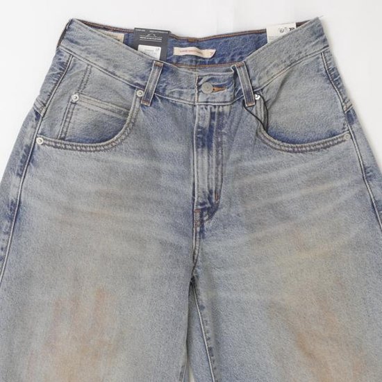 Lady Levi's  レディース リーバイス スーパーバギーバレル SUPER　BAGGY　BARREL 003NF-00 05)ライトインディゴ 画像