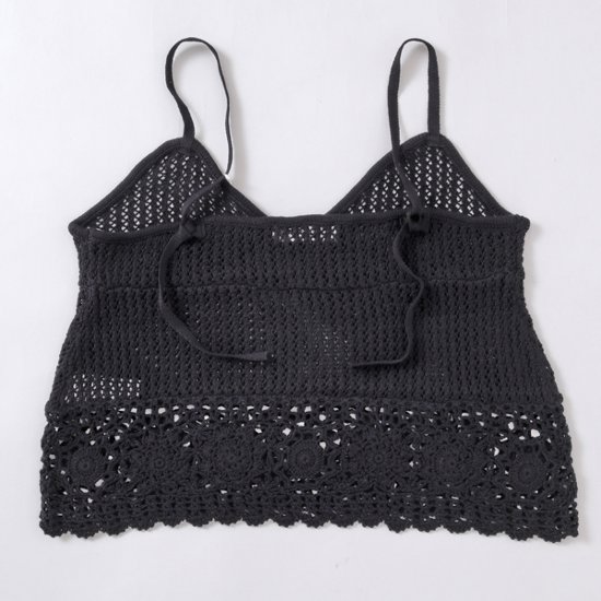 Something サムシング ST692 クロシェニット キャミソール レディース トップス 画像