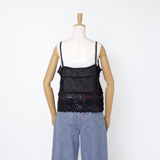 Something サムシング ST692 クロシェニット キャミソール レディース トップス 画像