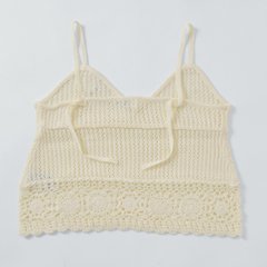 Something サムシング ST692 クロシェニット キャミソール レディース トップス 画像