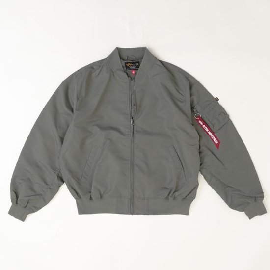 アルファ　L2B  Alpha Industries 797-6152014 L-2B HUNTER RELAXED  Fligth Jacket 軽量、リラックス、防水性 ミりタリー MA1　画像