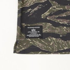 アルファインダストリーズ Alpha Industries SS TIGER CAMO RELAXED CAMP 797-6123001 384）TIGER CAMO レーヨン100％ タイガーカモ画像