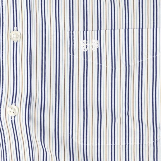 McGREGOR マクレガー EASY CARE　イージーケア ボタンダウンシャツ 111176101 シャツ メンズ 紳士 春服 ストライプ柄画像