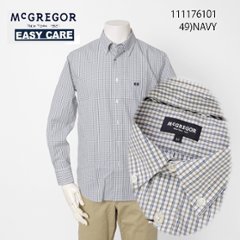 McGREGOR マクレガー EASY CARE　イージーケア ボタンダウンシャツ 111176101 シャツ メンズ 紳士 春服 ストライプ柄の画像