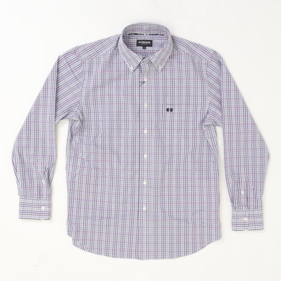 McGREGOR マクレガー EASY CARE　イージーケア ボタンダウンシャツ 111176101 シャツ メンズ 紳士 春服 ストライプ柄画像