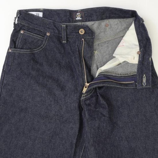 Lee 101 Anniversary Riders 101-Z ジッパーフライ LM1024 -100)Indigo  Selvedge　Denim セルヴィチデニム　ライダーズ ジップフライ画像