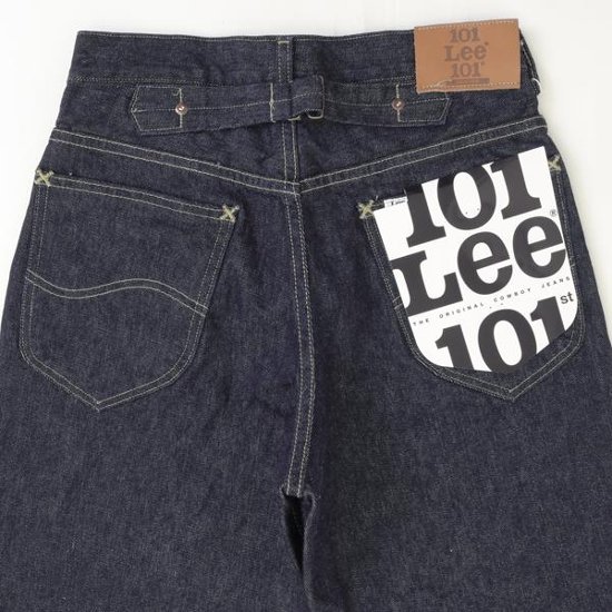 Lee 101 Anniversary Riders 101-Z ジッパーフライ LM1024 -100)Indigo  Selvedge　Denim セルヴィチデニム　ライダーズ ジップフライ画像