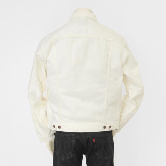 ラングラー Ｗrangler WM4024 318)ホワイト ジップフル オープン ジャケット レギュラーフィット Gジャン デニムジャケット 画像