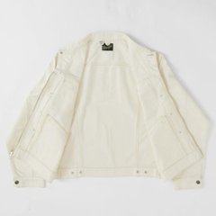 ラングラー Ｗrangler WM4024 318)ホワイト ジップフル オープン ジャケット レギュラーフィット Gジャン デニムジャケット 画像