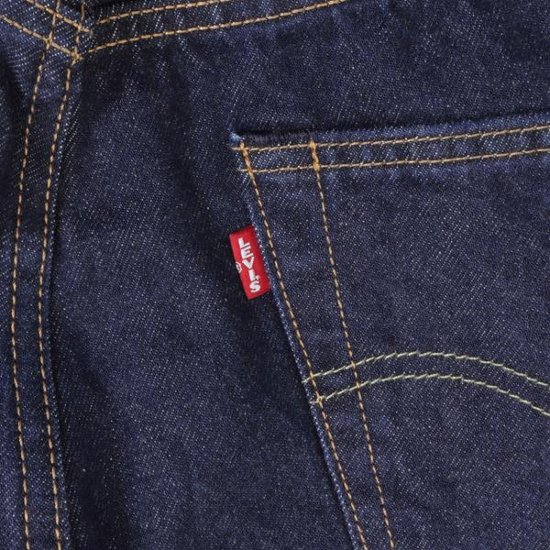 LEVI'S 501 リーバイス 501 オリジナスストレート セルヴィッチ 00501-3683  セルヴィッチ デニム　83)リンス　RINSE　デニム　レギュラーストレート画像