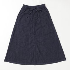 Lee リー レディース LL8036 スカート イージー ロング スカート 薄手  綿100％画像