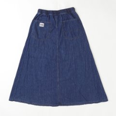 Lee リー レディース LL8036 スカート イージー ロング スカート 薄手  綿100％画像