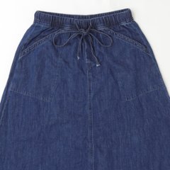 Lee リー レディース LL8036 スカート イージー ロング スカート 薄手  綿100％画像