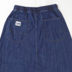 Lee リー レディース LL8036 スカート イージー ロング スカート 薄手  綿100％画像