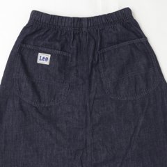 Lee リー レディース LL8036 スカート イージー ロング スカート 薄手  綿100％画像