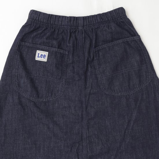 Lee リー レディース LL8036 スカート イージー ロング スカート 薄手  綿100％画像