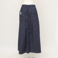 Lee リー レディース LL8036 スカート イージー ロング スカート 薄手  綿100％画像
