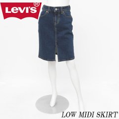 LADY LEVI'S 003Z6-0000 LOW MIDI SKIRT  レディース スカート の画像