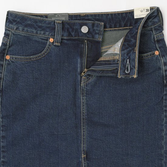LADY LEVI'S 003Z6-0000 LOW MIDI SKIRT  レディース スカート 画像