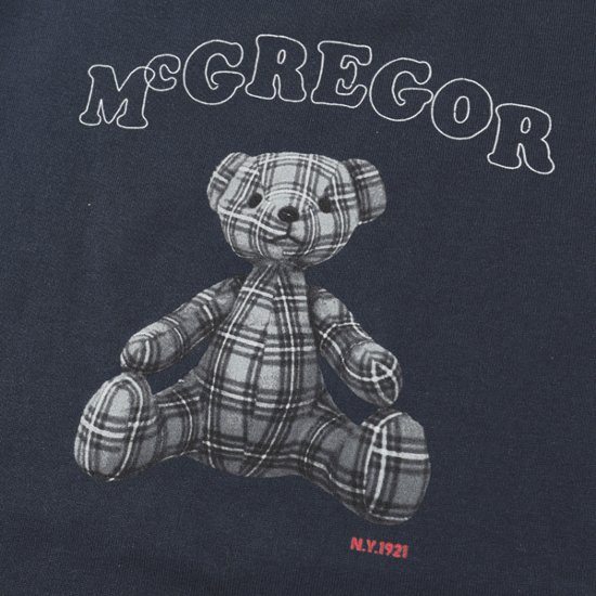 McGREGOR WOMENS 311725701 マクレガー レディース 半袖 夏 カジュアル Tシャツ マックベア プリントT画像