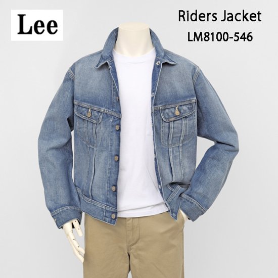 Lee 101J LM8100 AMERICAN RIDERS 101J デニムジャケット メンズ アウター Gジャン 画像