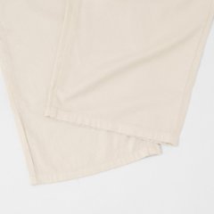 something サムシング SN765S ベルト付 タック ワイド レディース パンツ wide tuck きれいめ 股下短め 足元スッキリ画像