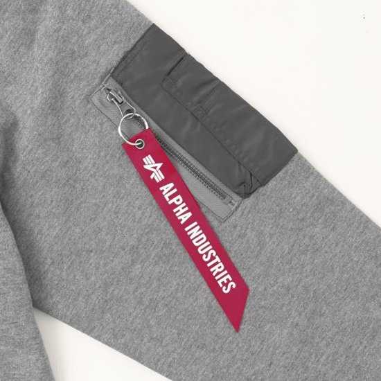 アルファ Alpha Industries 797-6131001 UTILITTY　POCKET FULL ZIP　PARKER　フルジップパーカー　裏起毛画像