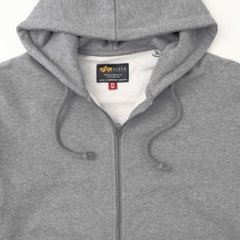 アルファ Alpha Industries 797-6131001 UTILITTY　POCKET FULL ZIP　PARKER　フルジップパーカー　裏起毛画像