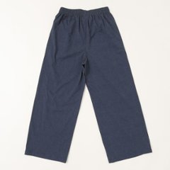 Something サムシング SN9005 COOL ウエストゴムSL ワイドパンツ レディース パンツ ストレッチ 春夏 涼しい 日本製 UVカット 冷感 防シワ イージーケア  画像