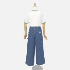 EDWIN  エドウィン ELE02 イージー ペインター パンツ レディース 綿 麻 ドライタッチ 涼しい画像