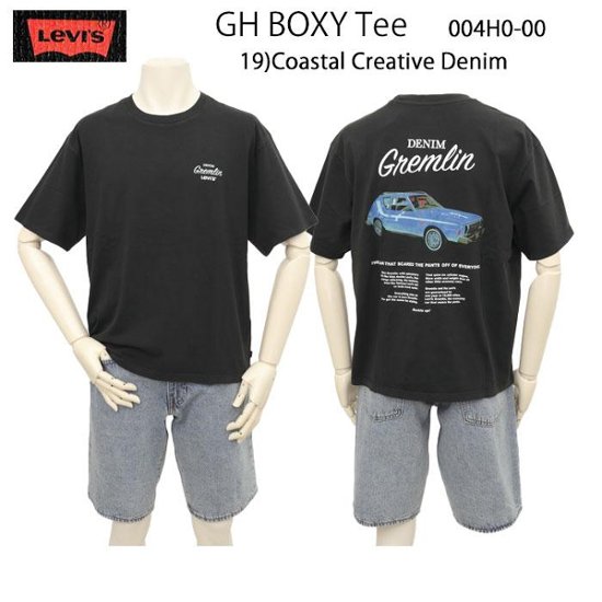 Levis リーバイス 004h0-0019 メンズ レディース Tシャツ 半袖 コットン素材 プリントT  トップス 画像