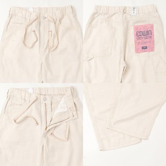 EDWIN エドウィン  EEW02 EASY PAINTER 綿麻 ペインター パンツ 夏 涼しい 清涼感 イージーパンツ画像
