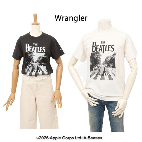 Wrangler ラングラー Beatles ビートルズ WT9042 アビー・ロードの伝説を刻んだ至高のフォトTシャツ。 【BEATLES】プリントTシャツ画像