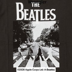 Wrangler ラングラー Beatles ビートルズ WT9042 アビー・ロードの伝説を刻んだ至高のフォトTシャツ。 【BEATLES】プリントTシャツ画像