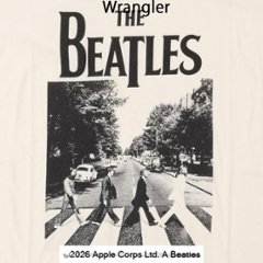 Wrangler ラングラー Beatles ビートルズ WT9042 アビー・ロードの伝説を刻んだ至高のフォトTシャツ。 【BEATLES】プリントTシャツ画像