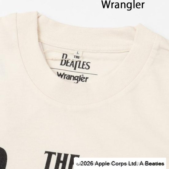 Wrangler ラングラー Beatles ビートルズ WT9042 アビー・ロードの伝説を刻んだ至高のフォトTシャツ。 【BEATLES】プリントTシャツ画像