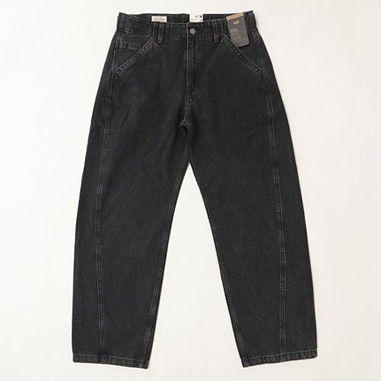LEVI'S リーバイス 0057o-00 03)Blalck BAGGY BARRE バギーバレルジーンズ バギー ルーズ ユッタリ ブラックジーンズ画像