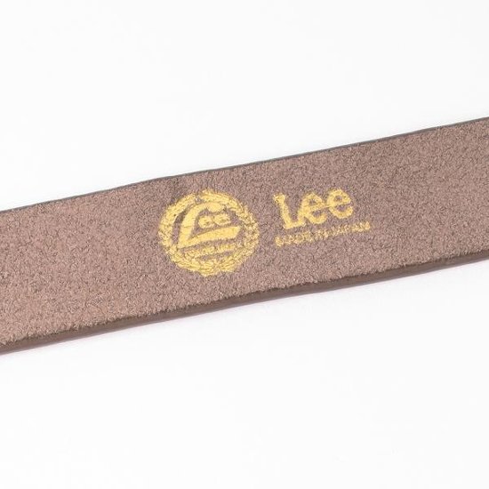 Lee Leather Belt LA0730 牛革 レザーベルト　30.34インチ　リーベルト画像