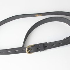 Lee Leather Belt LA0731 牛革 レザーベルト One Size（75～95ｃｍ）ワンサイズ ナローベルト 巾23ｍｍ　リーベルト画像