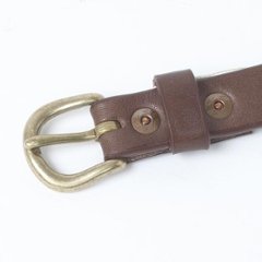 Lee Leather Belt LA0731 牛革 レザーベルト One Size（75～95ｃｍ）ワンサイズ ナローベルト 巾23ｍｍ　リーベルト画像