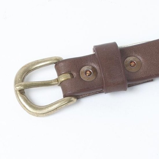 Lee Leather Belt LA0731 牛革 レザーベルト One Size（75～95ｃｍ）ワンサイズ ナローベルト 巾23ｍｍ　リーベルト画像