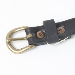 Lee Leather Belt LA0731 牛革 レザーベルト One Size（75～95ｃｍ）ワンサイズ ナローベルト 巾23ｍｍ　リーベルト画像