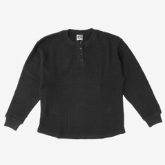Lee リー LT3248 ヘンリーネック ロンティー ワッフル 長袖Tシャツ メンズTee Henlly Neck画像