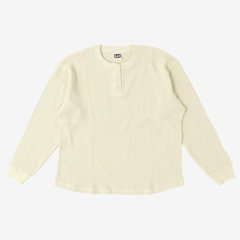 Lee リー LT3248 ヘンリーネック ロンティー ワッフル 長袖Tシャツ メンズTee Henlly Neck画像