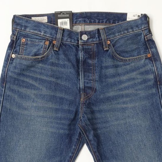 LEVI'S 501 リーバイス 501 オリジナスストレート セルヴィッチ SELVEDGE DENIM 00501-3908 カラー＝08) セルヴィッチ デニム デニム レギュラーストレート画像