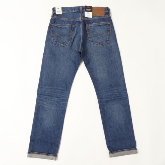 LEVI'S 501 リーバイス 501 オリジナスストレート セルヴィッチ SELVEDGE DENIM 00501-3908 カラー＝08) セルヴィッチ デニム デニム レギュラーストレート画像