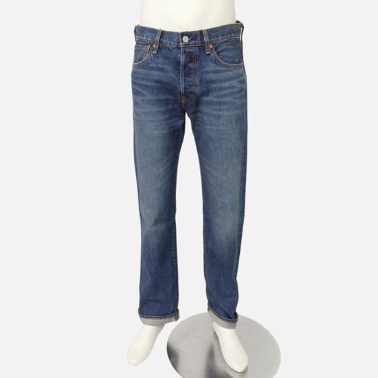 LEVI'S 501 リーバイス 501 オリジナスストレート セルヴィッチ SELVEDGE DENIM 00501-3908 カラー＝08) セルヴィッチ デニム デニム レギュラーストレート画像