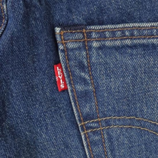 LEVI'S 501 リーバイス 501 オリジナスストレート セルヴィッチ SELVEDGE DENIM 00501-3908 カラー＝08) セルヴィッチ デニム デニム レギュラーストレート画像